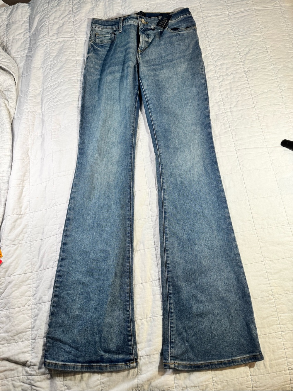 Banana Republic 6 Tall Blue Stretch Flare Jeans